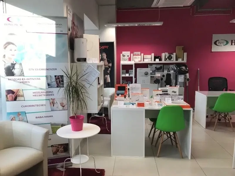 Smartmedical bemutatóterem belső tér